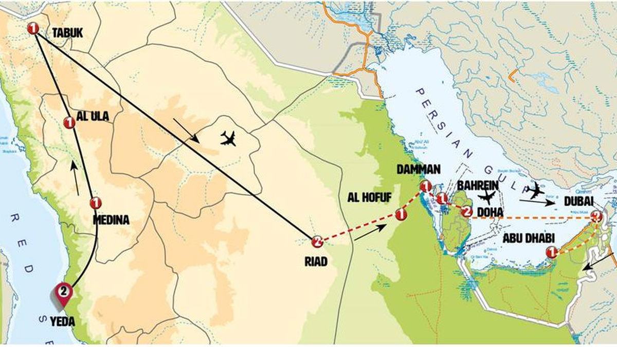 Misterios de Arabia y Bellezas del Golfo Pérsico Fin Abu Dabi