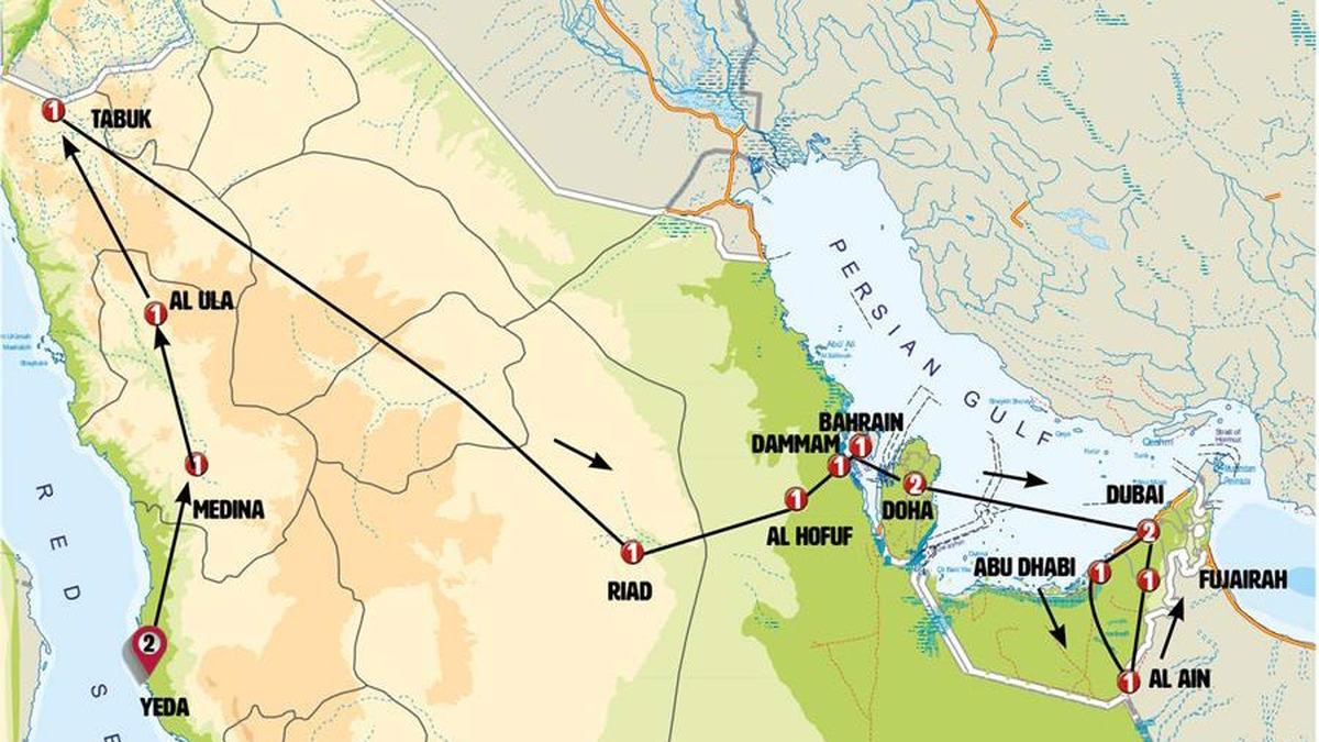 Misterios de Arabia y Bellezas del Golfo Pérsico